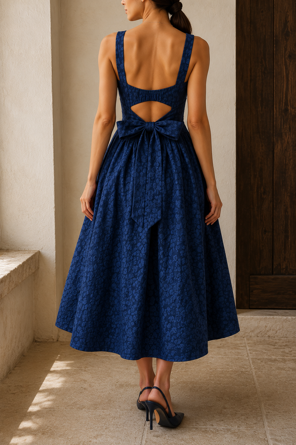 Fiorelle Midi Dress