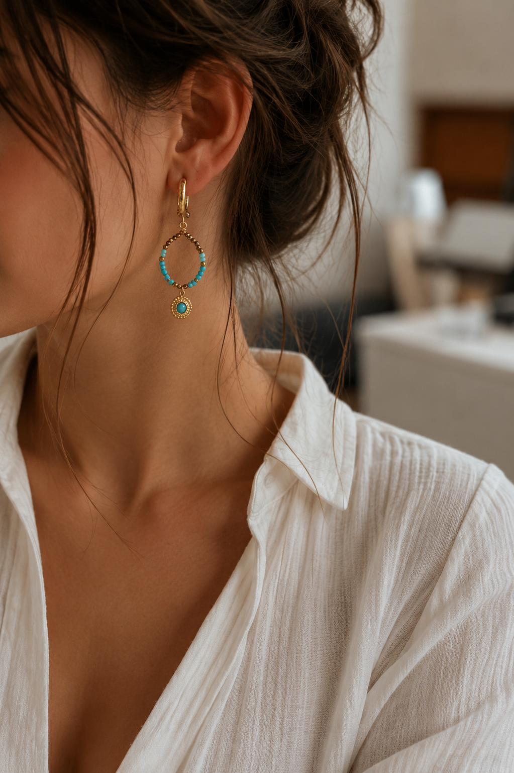 Aegean Glow Earrings
