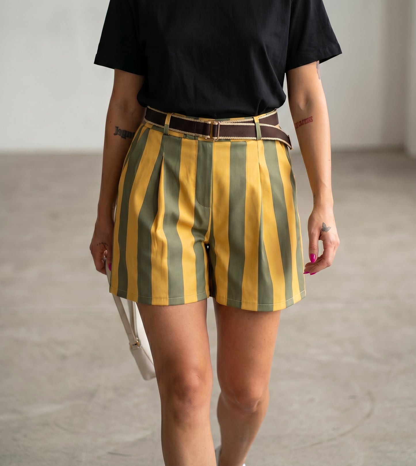 Milos Stripe Shorts