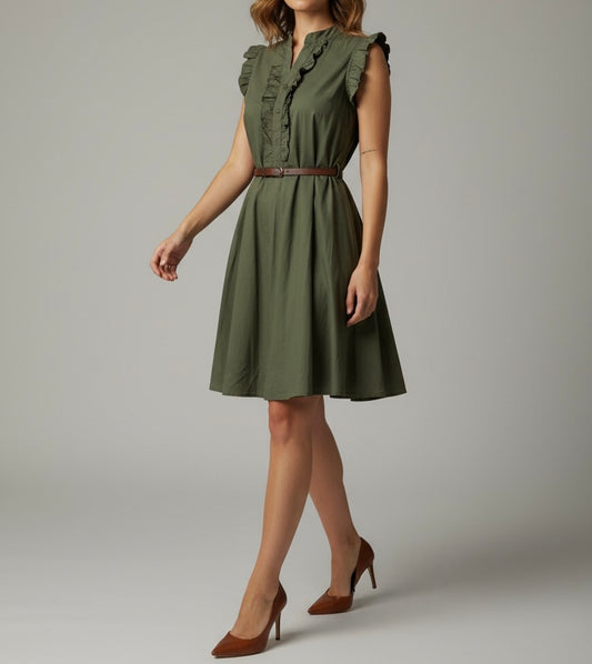 Vivienne Ruffle Dress
