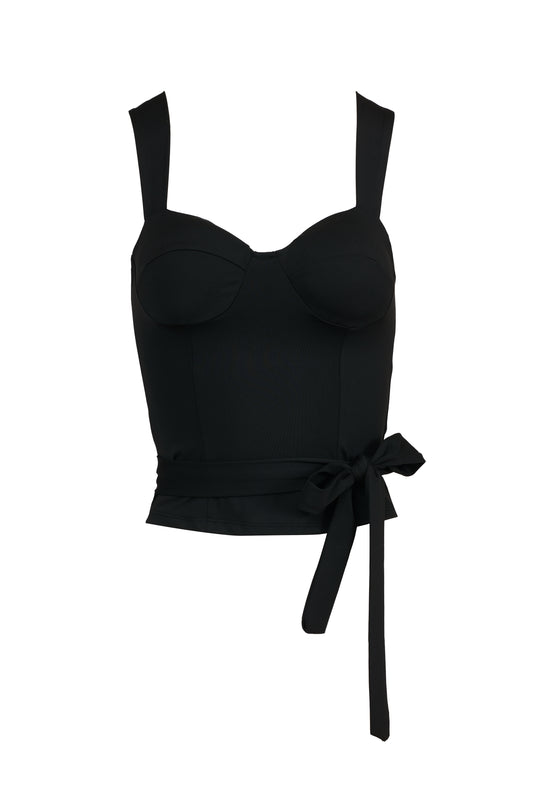 Sculpt Tie Corset Top