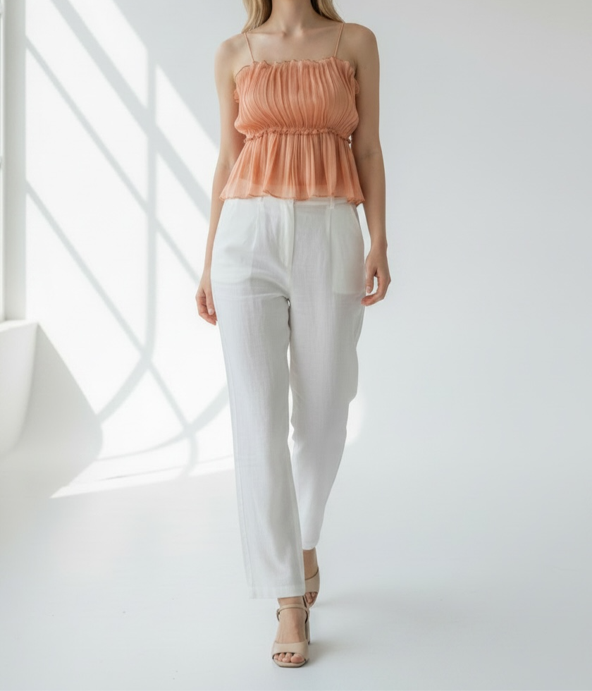 Étoile Pleated Top