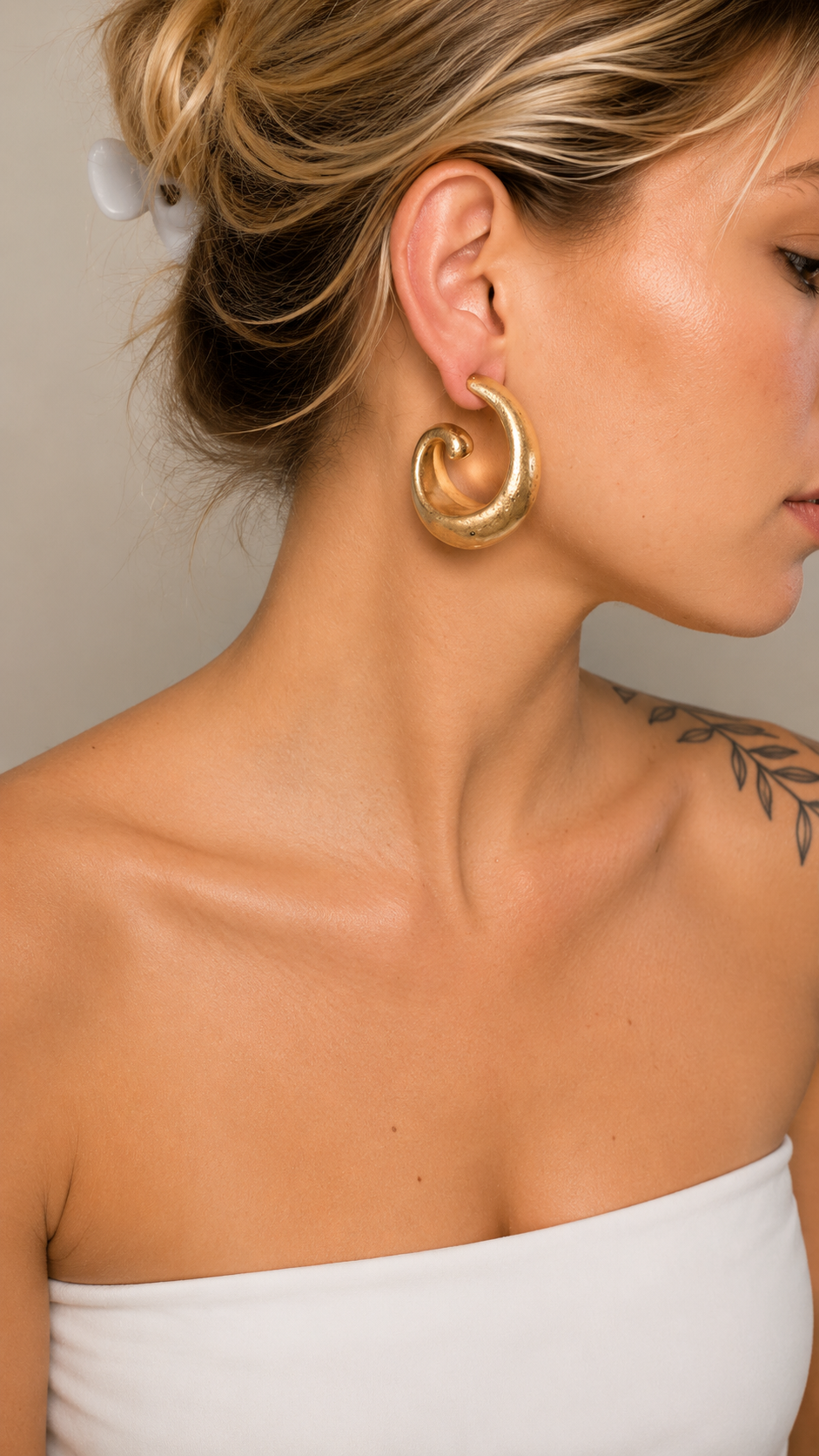 Riva Spiral Earrings