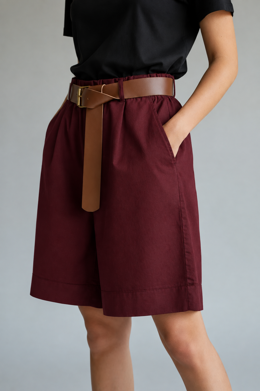 Belted Shorts
