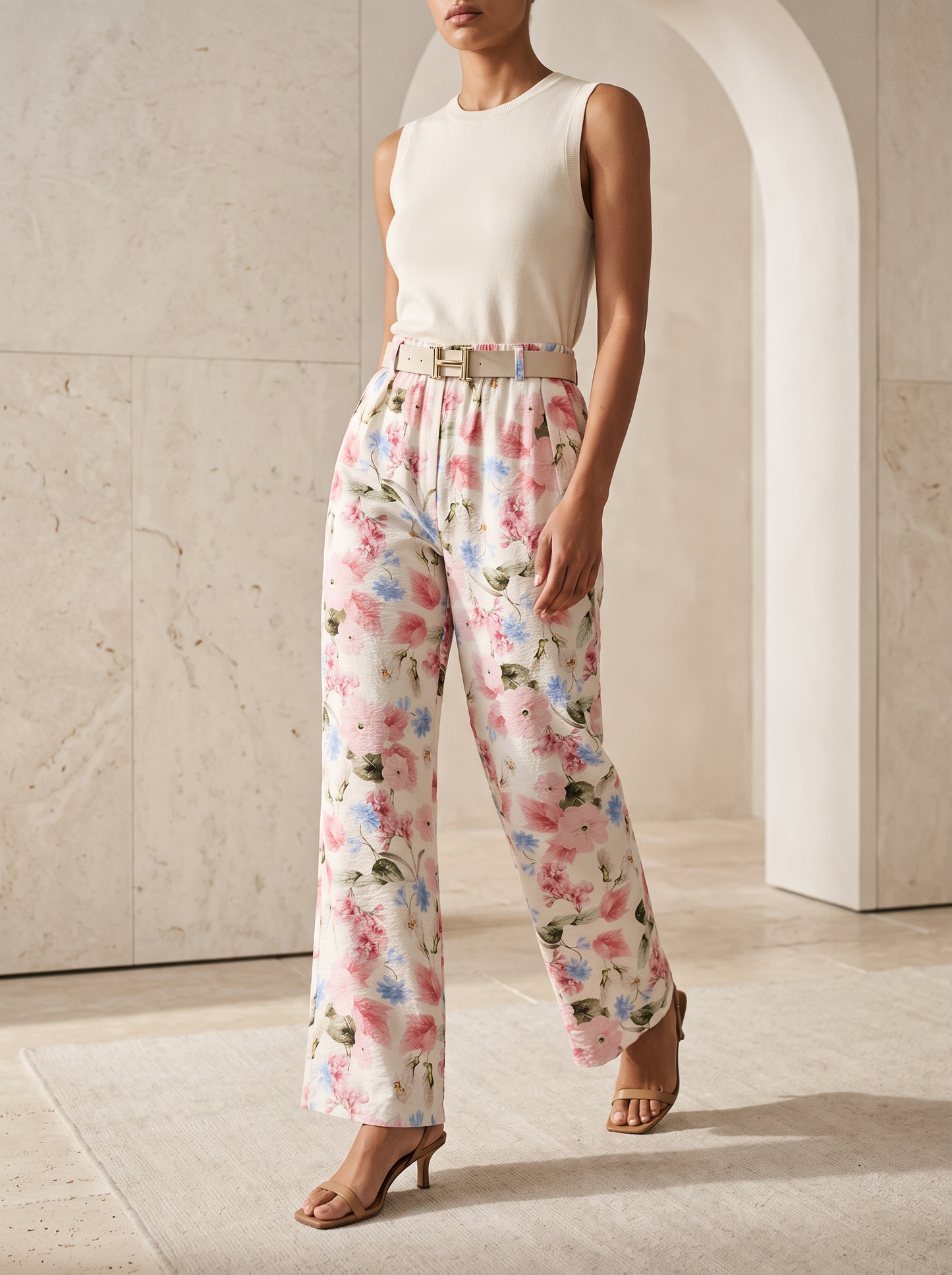 Floriane Floral Pants