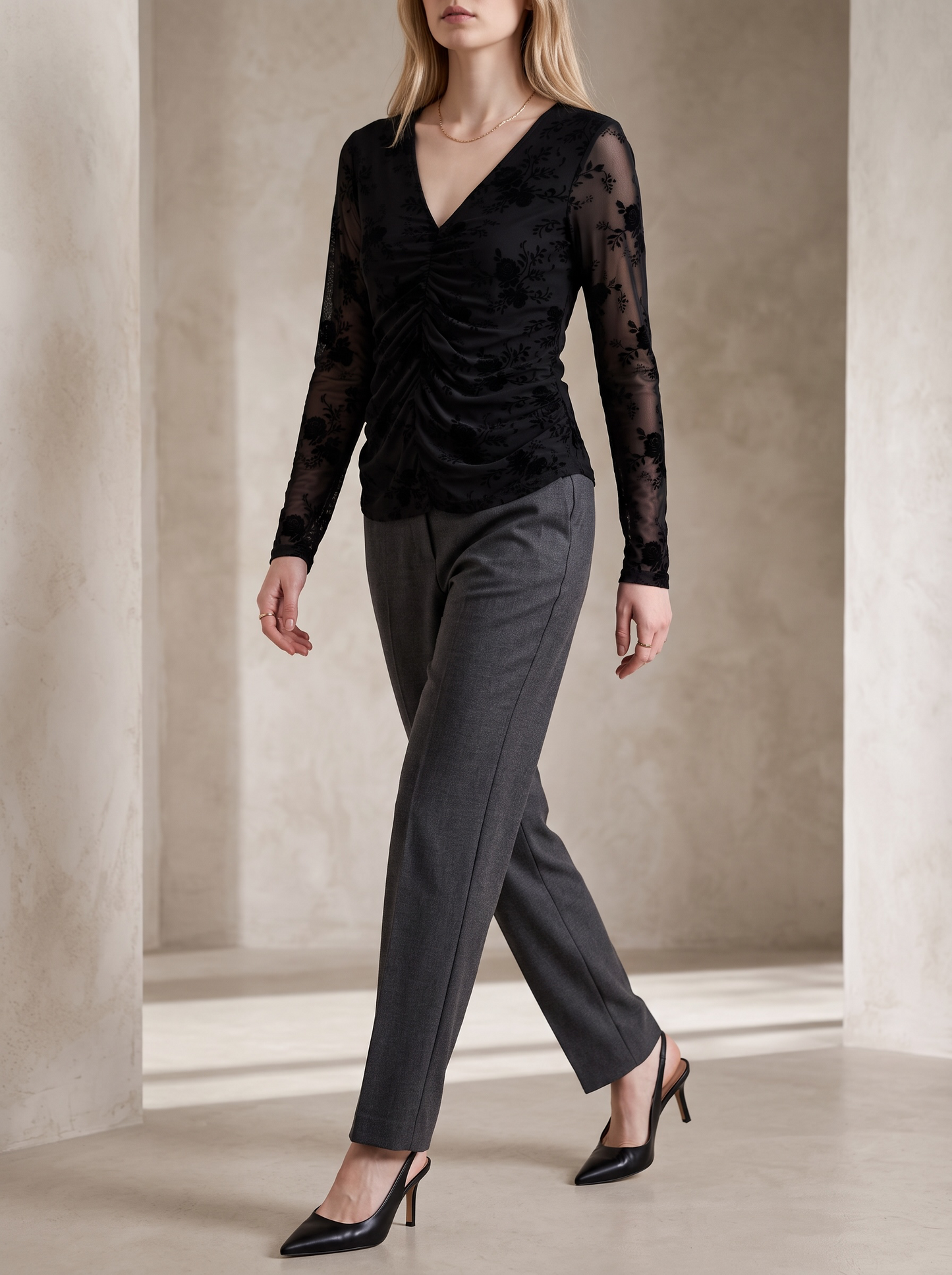 Serelle Mesh Top