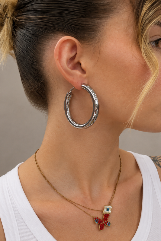 Virelle Twist Hoops