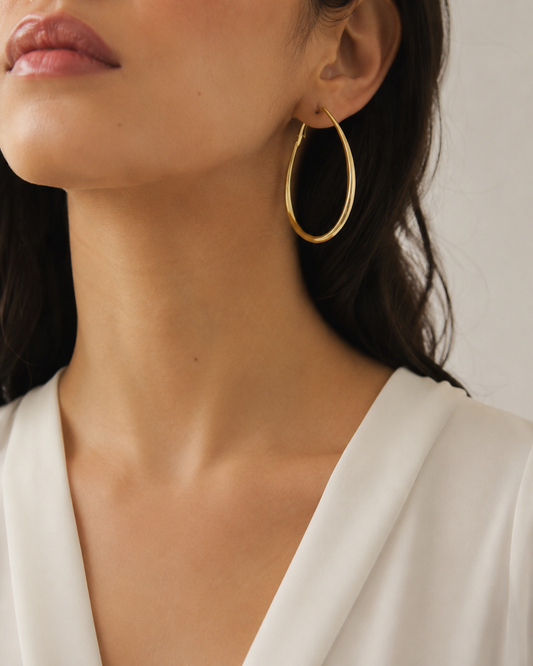 Oria Oval Hoops