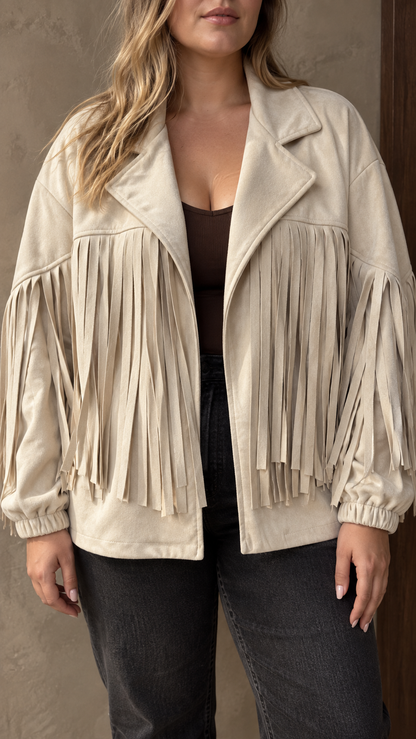 Marcelline Fringe Jacket