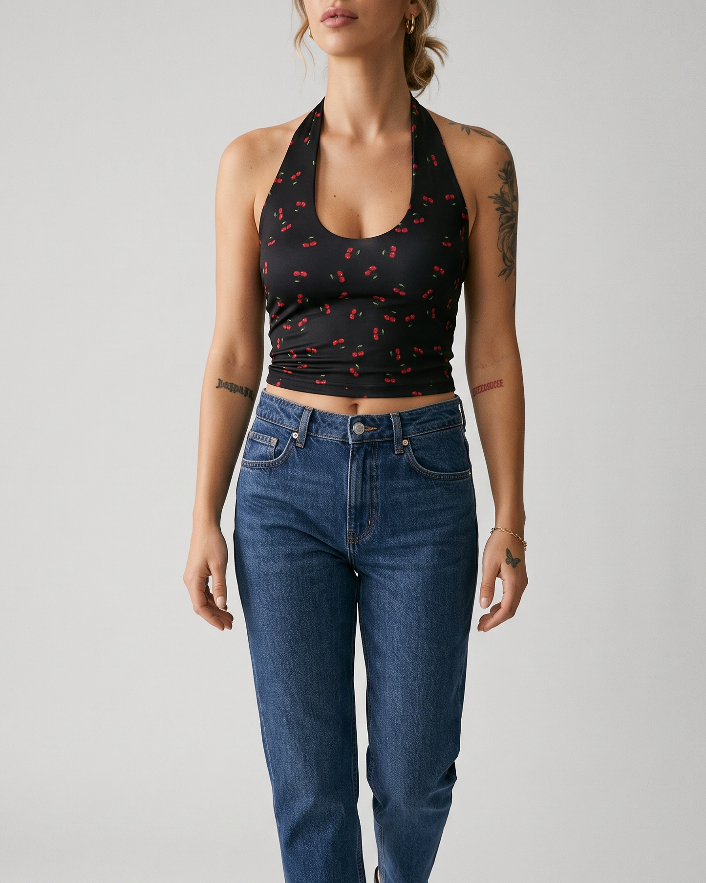 Cherry Crop Top