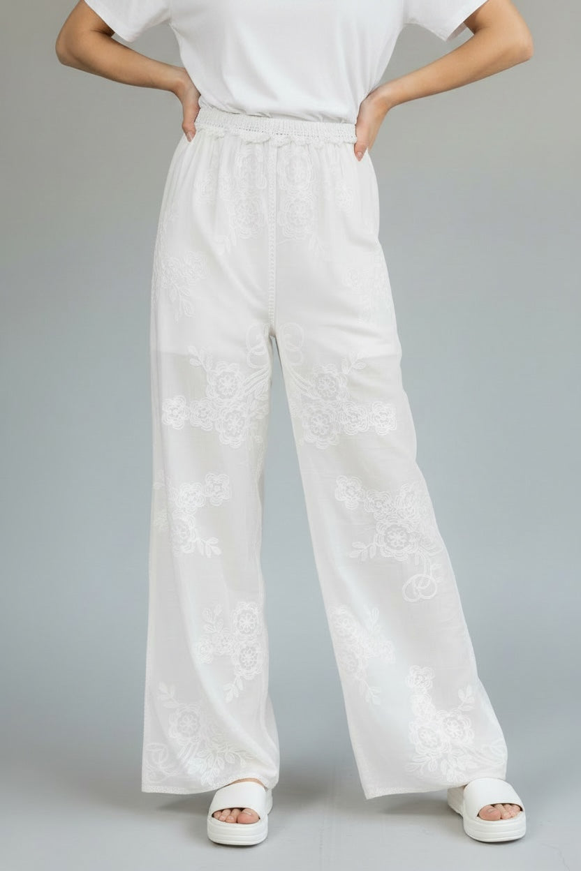 Solea Embroidered Pants