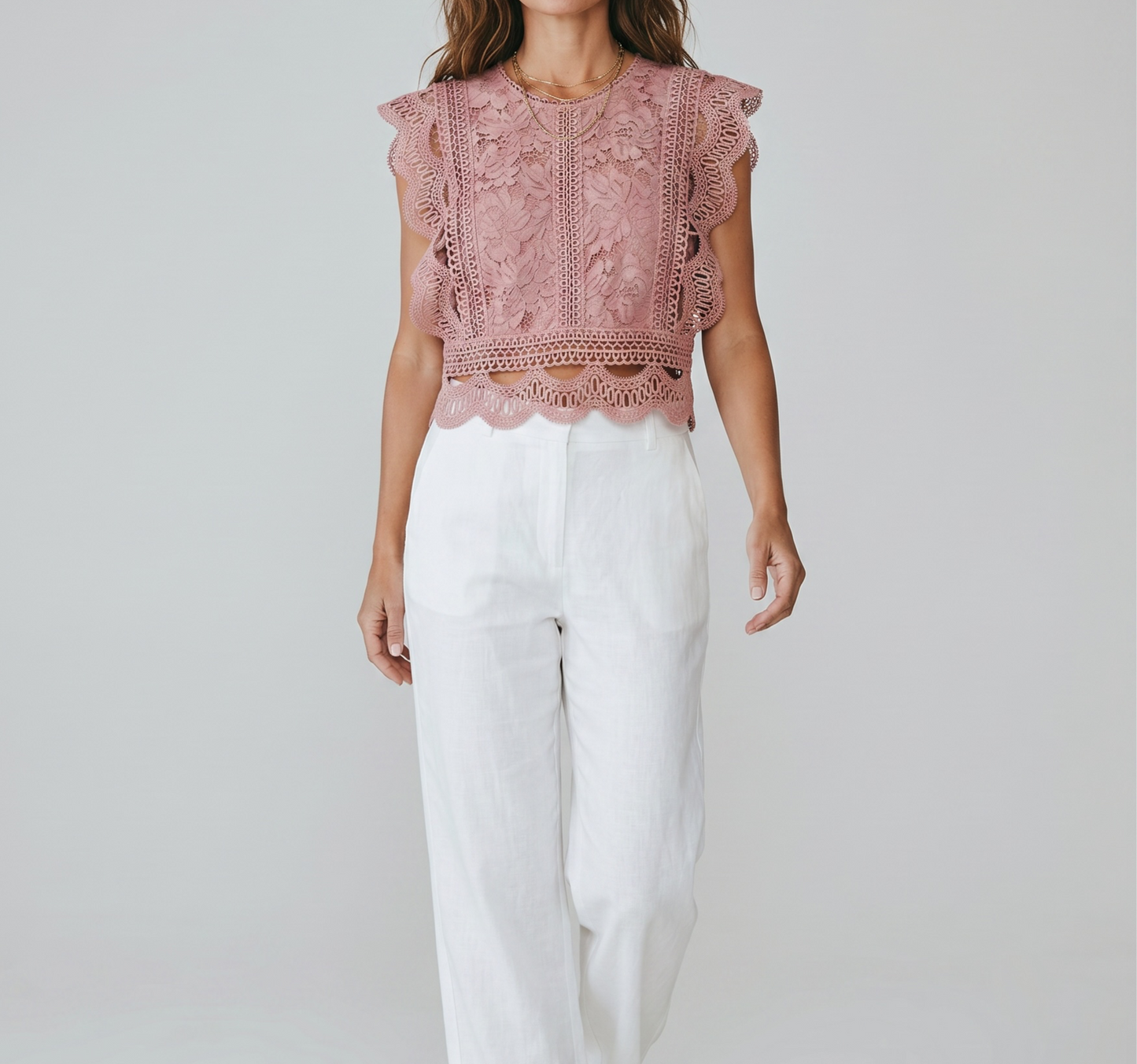 Camille Lace Top