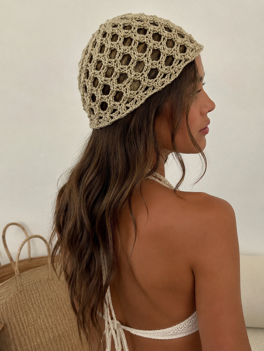Aphrodite Crochet Headscarf