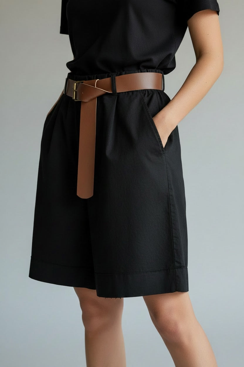 Belted Shorts