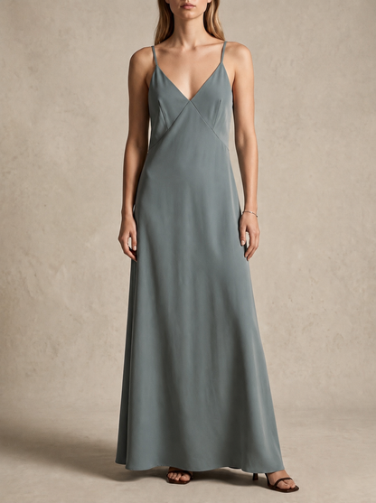 Astraia Open-Back Maxi Dress