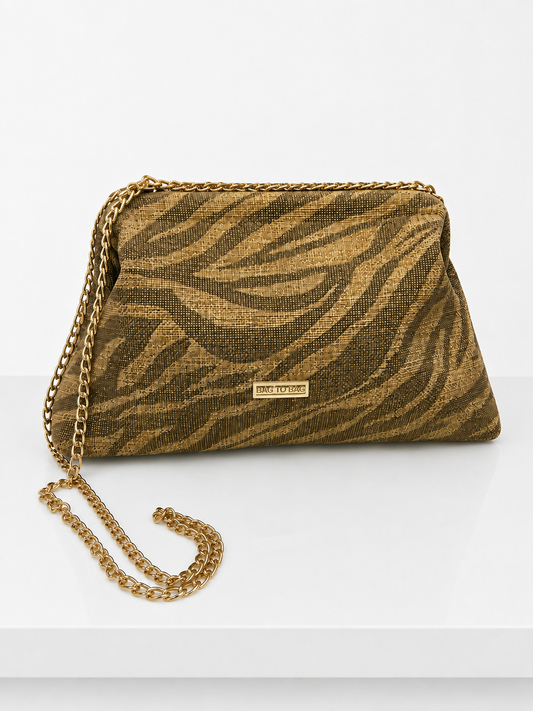 Clutch Τσάντα με Αλυσίδα