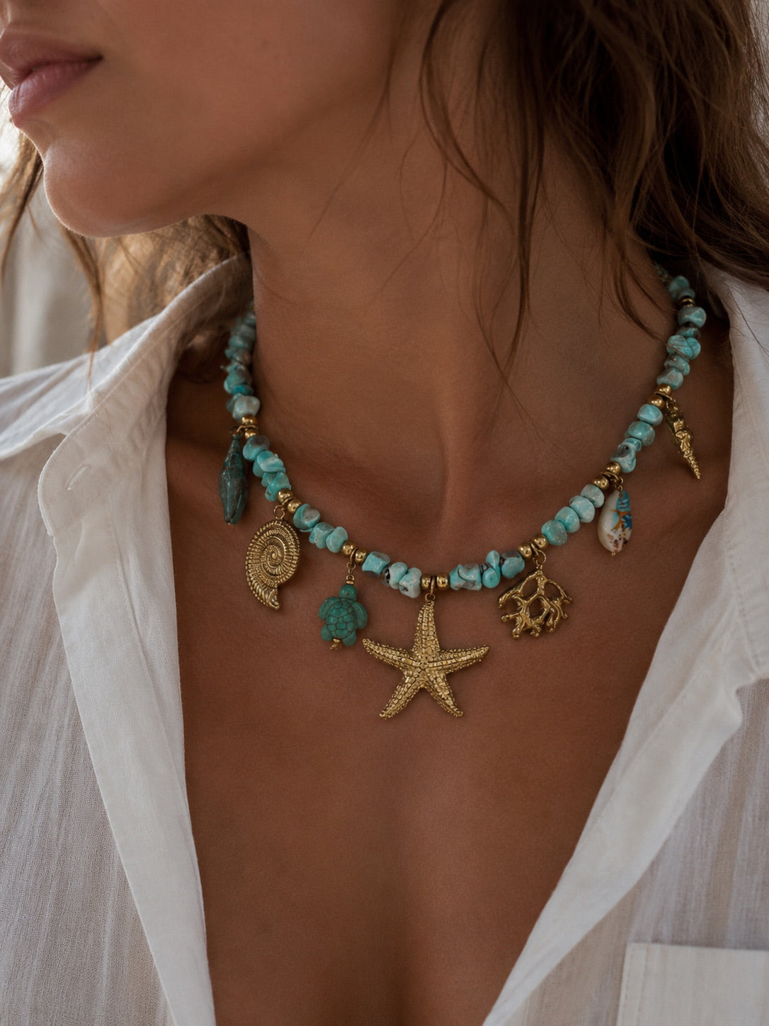 Thalassa Charm Necklace