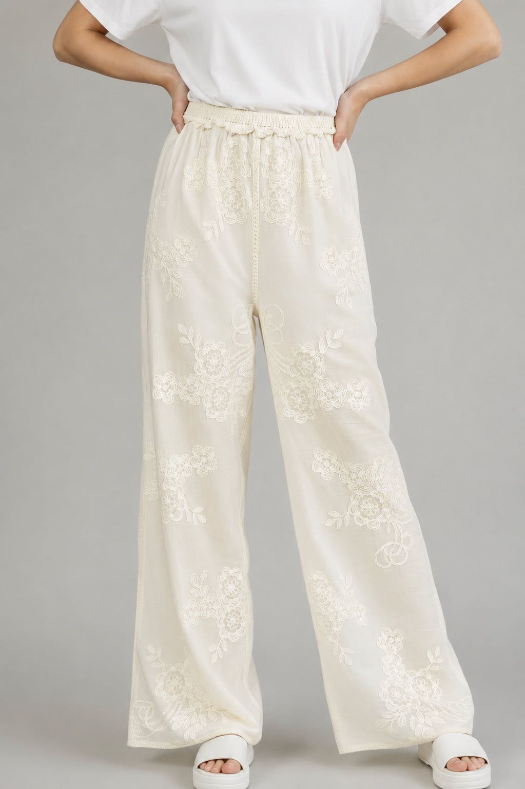 Solea Embroidered Pants