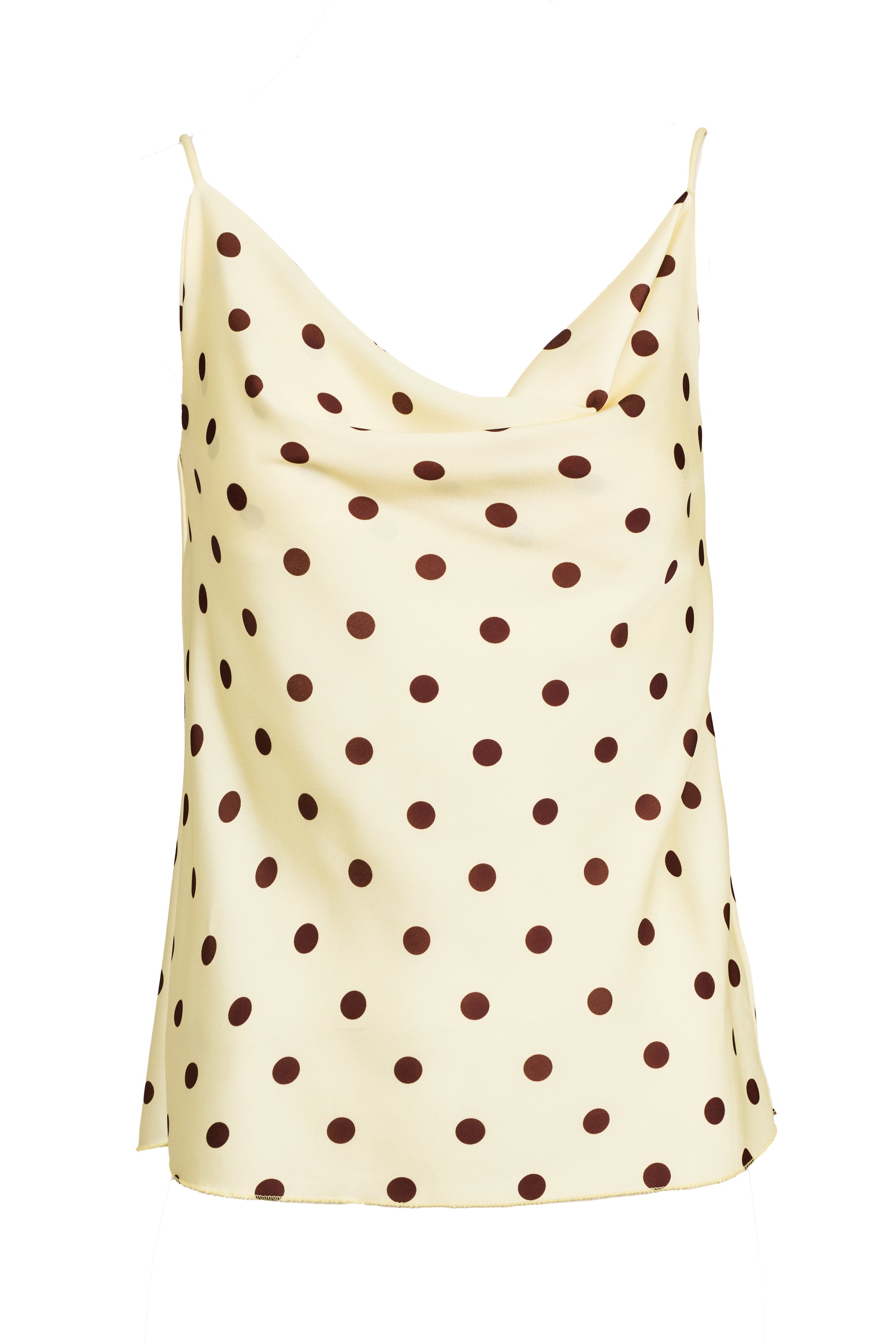 Polka Satin Top