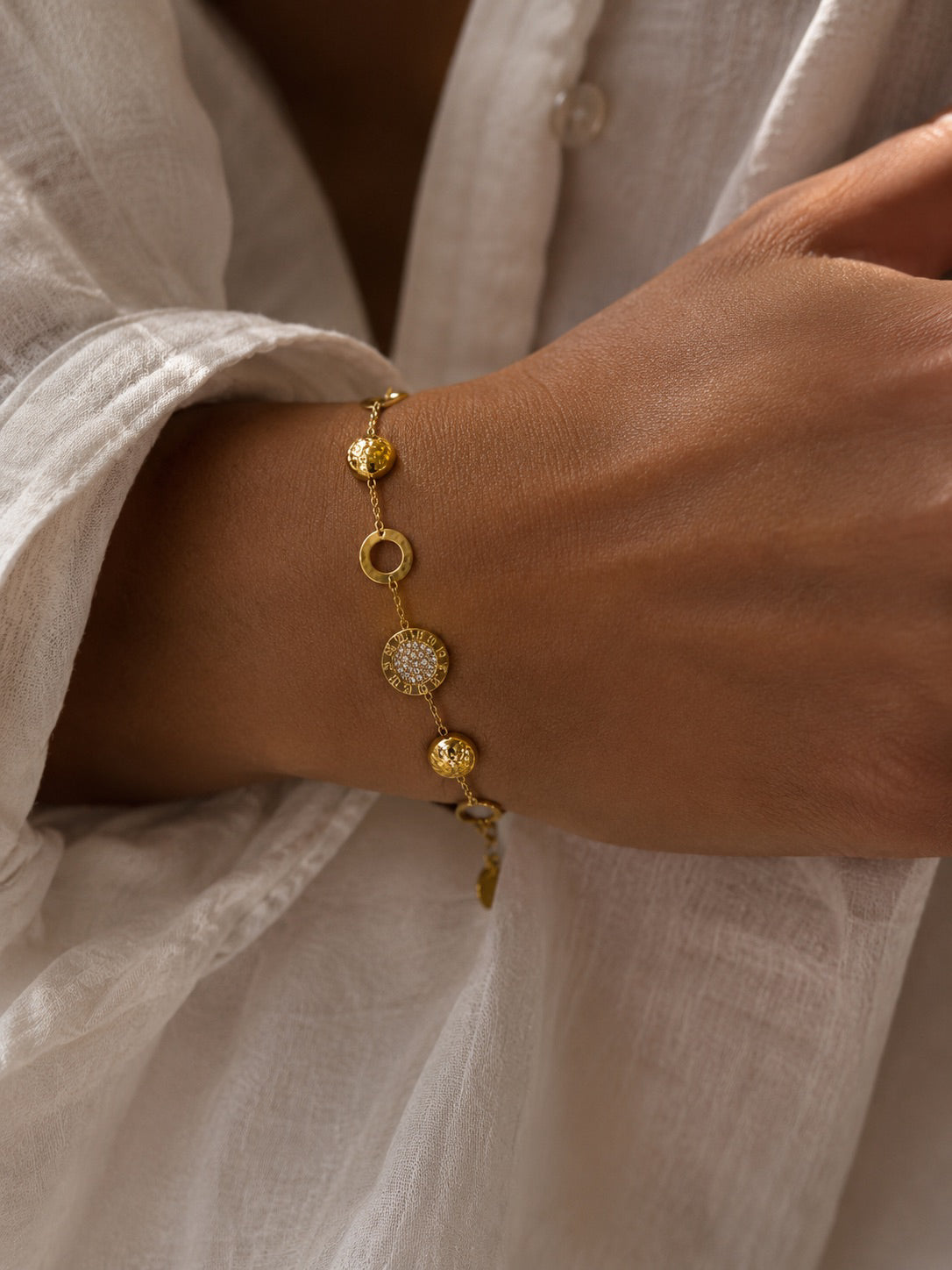 Aurora Gold Bracelet