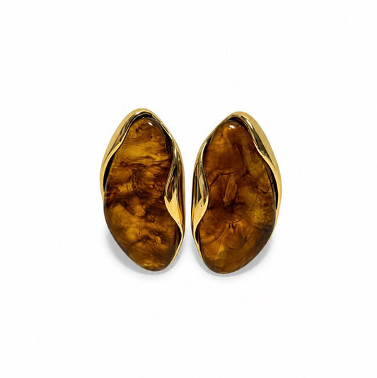 Amber Glow Earrings