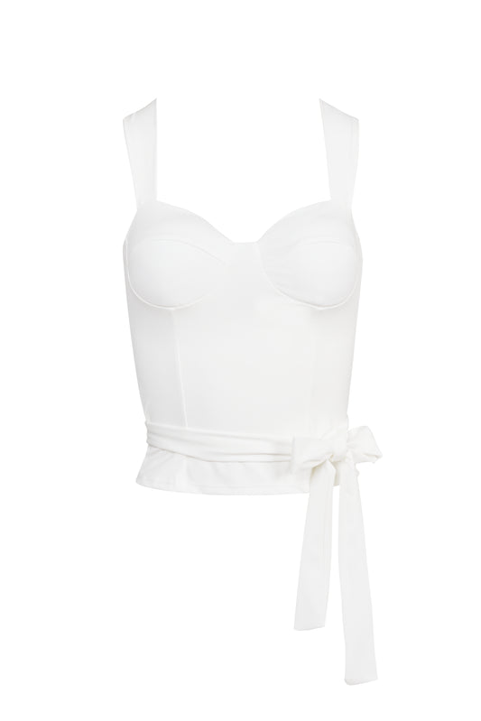 Sculpt Tie Corset Top