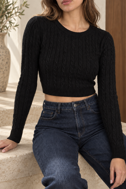 Elaris Knit Crop Top