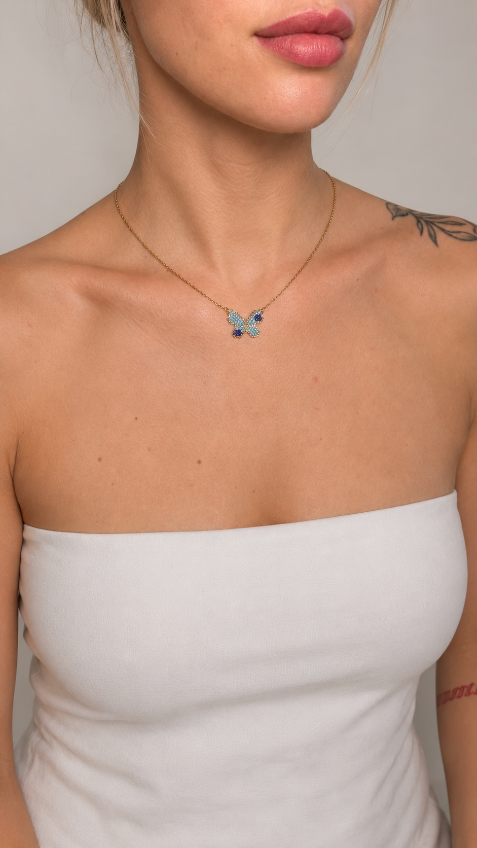 Papillon Butterfly Necklace