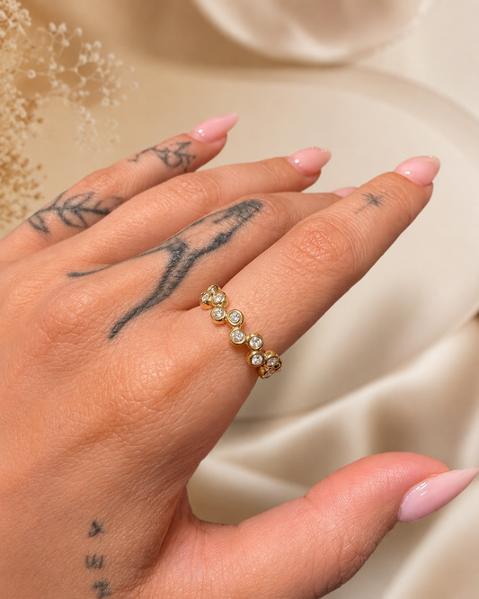 Solenne Crystal Ring