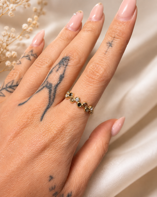 Solenne Crystal Ring