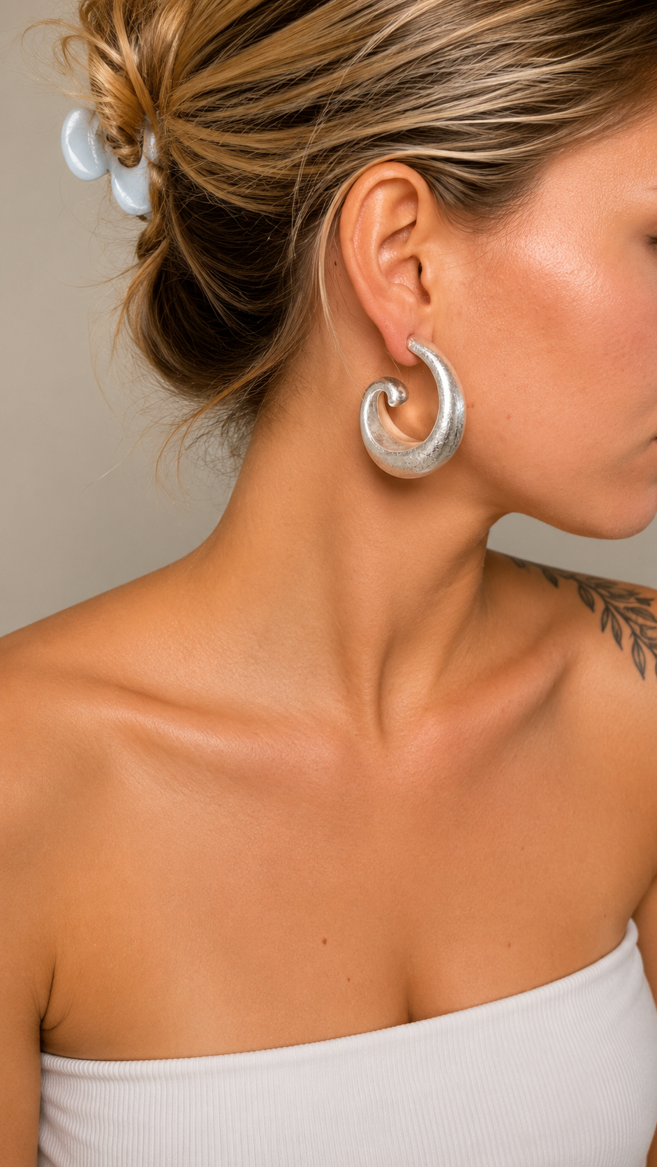 Riva Spiral Earrings