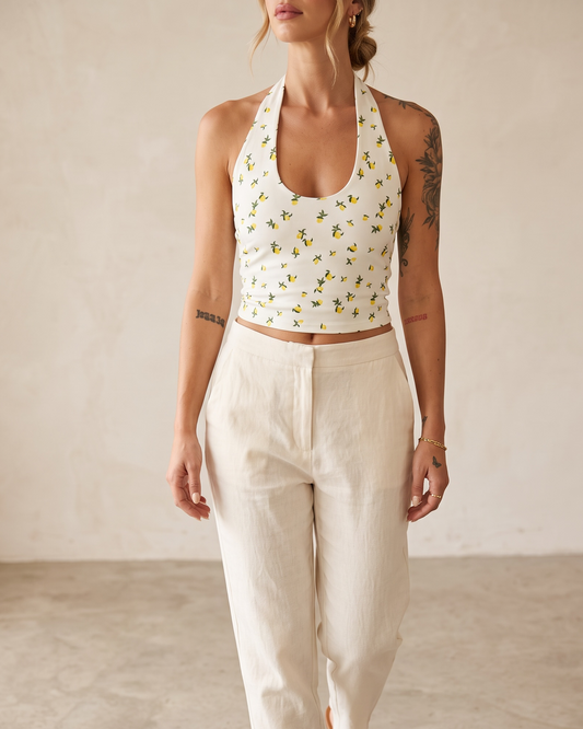 Lemoncello Crop Top