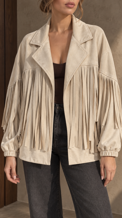Marcelline Fringe Jacket