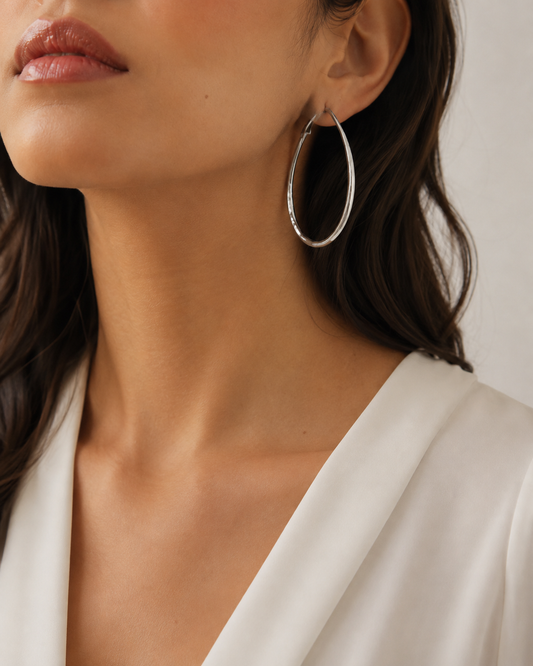 Oria Oval Hoops