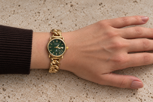 Verdano Gold Chain Watch