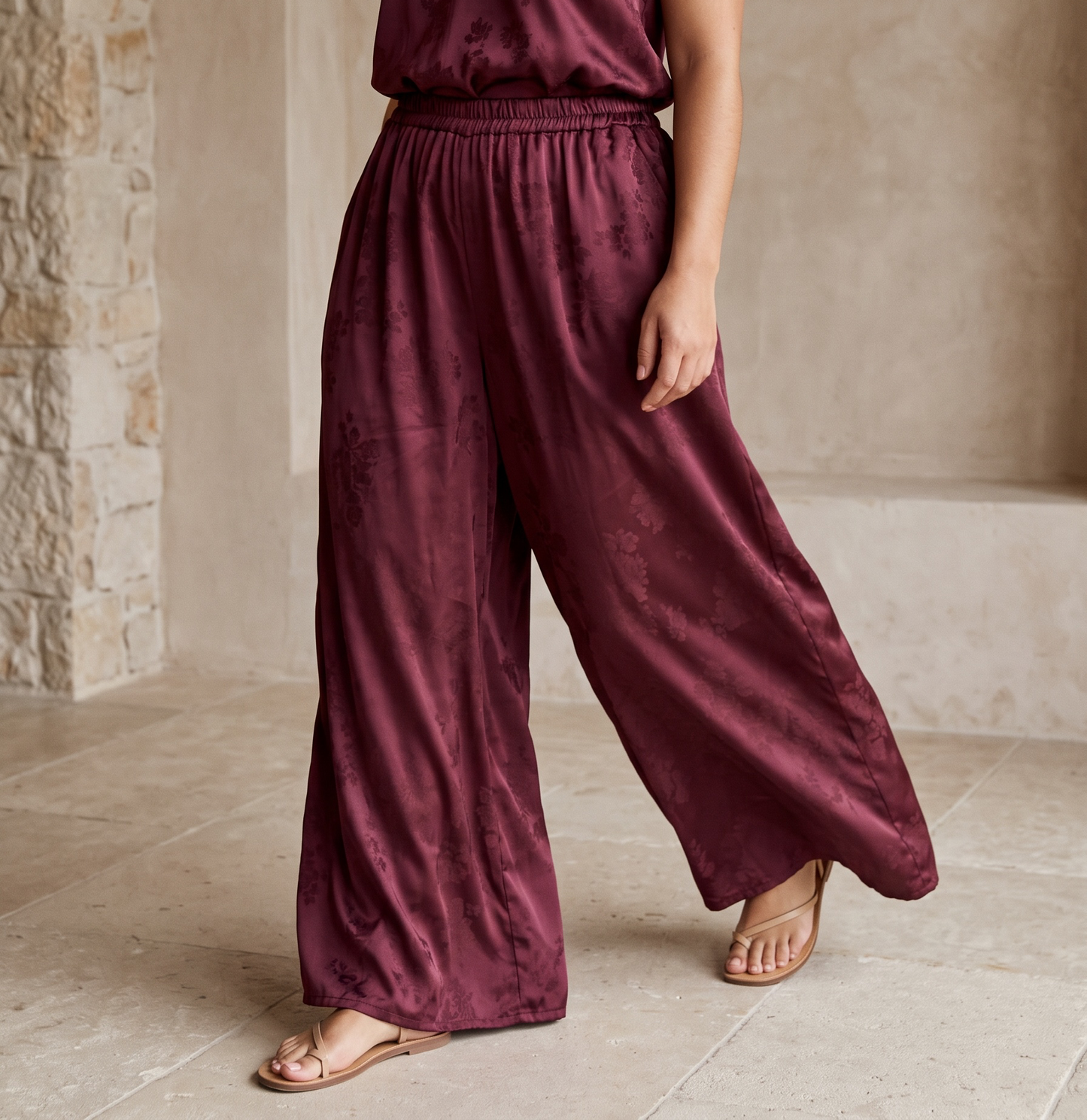 Maelis Satin Pants
