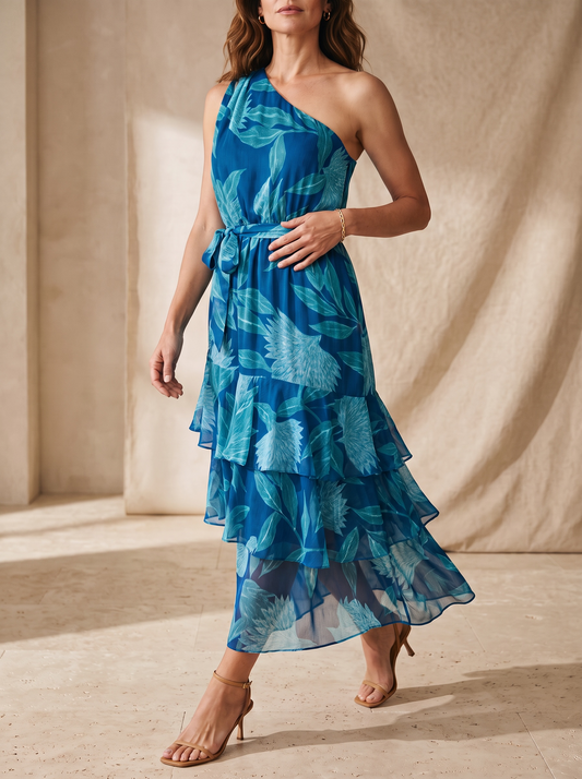 Ilyra One Shoulder Dress