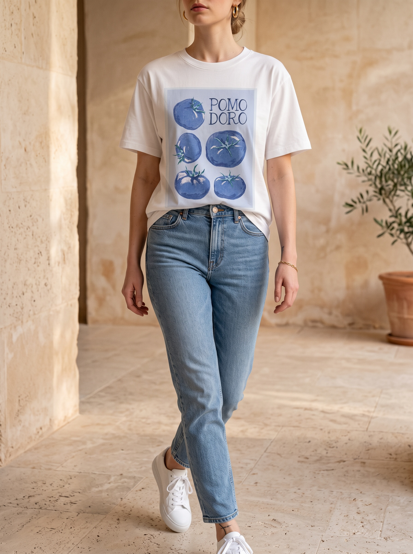 Pomodoro Blu T-Shirt