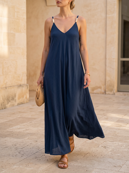 Evadne Beaded Maxi Φόρεμα