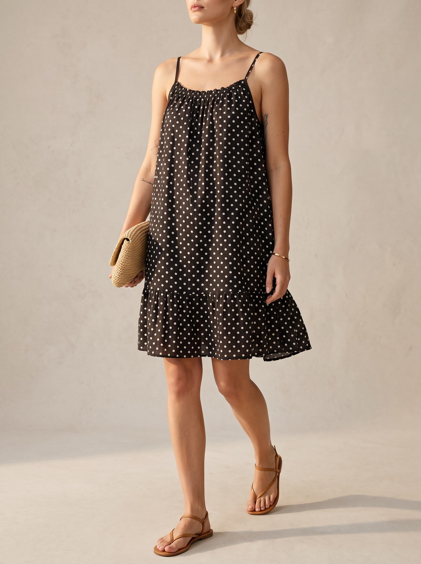 Lisette Polka Dot Mini Dress